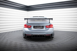 Carbon Heck Spoiler Heckflügel Standfuß Außen passend für BMW 4er F32 / 4 F32 M-Paket Coupe