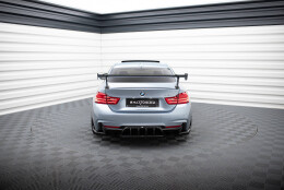 Carbon Heck Spoiler Heckflügel Standfuß Außen passend für BMW 4er F32 / 4 F32 M-Paket Coupe
