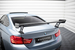 Carbon Heck Spoiler Heckflügel Standfuß Außen passend für BMW 4er F32 / 4 F32 M-Paket Coupe