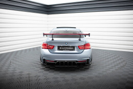 Carbon Heck Spoiler Heckflügel Standfuß Innen + LED passend für BMW 4er F32 / 4 F32 M-Paket Coupe