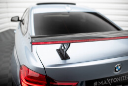 Carbon Heck Spoiler Heckflügel Standfuß Innen + LED passend für BMW 4er F32 / 4 F32 M-Paket Coupe