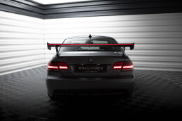 Carbon Spoiler With External Brackets Uprights + LED BMW...