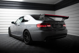 Carbon Spoiler With External Brackets Uprights + LED BMW 3er / M3 Coupe E92