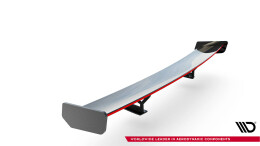 Carbon Heck Spoiler Heckflügel Standfuß Innen + LED passend für BMW 3er / M3 Coupe E92