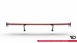 Carbon Heck Spoiler Heckflügel Standfuß Innen + LED passend für BMW 3er / M3 Coupe E92