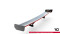 Carbon Heck Spoiler Heckflügel Standfuß Innen + LED passend für BMW 3er / M3 Coupe E92