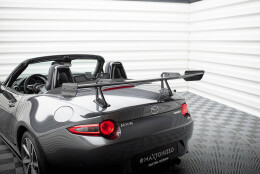 Carbon Heck Spoiler Heckflügel mit Schwan Halterung passend für Mazda MX-5 ND (Mk4)