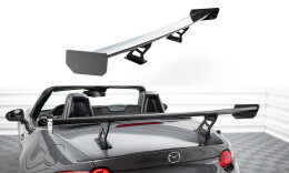 Carbon Spoiler With Internal Brackets Uprights  Mazda...