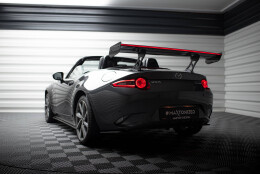 Carbon Heck Spoiler Heckflügel JDM Style + LED passend für Mazda MX-5 ND (Mk4)