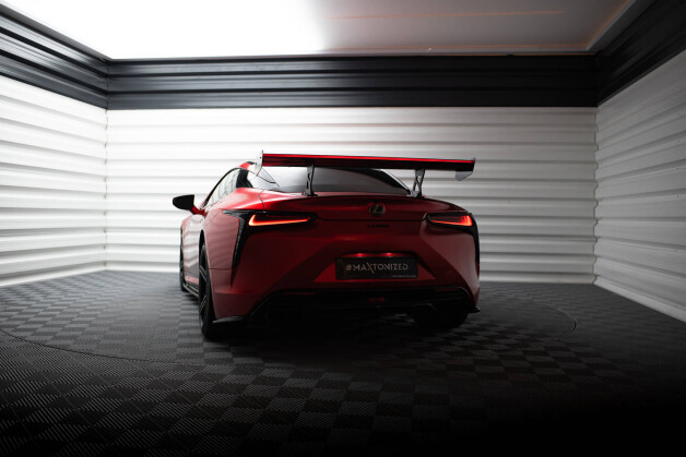 Carbon Heck Spoiler Heckflügel + LED passend für Lexus LC
