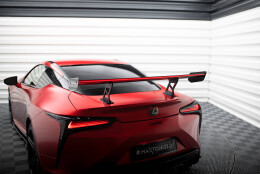 Carbon Heck Spoiler Heckflügel + LED passend für Lexus LC