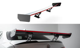 Carbon Heck Spoiler Heckflügel + LED für Alfa...