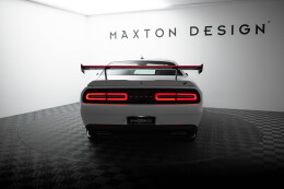 Carbon Heck Spoiler Heckflügel + LED für Dodge...