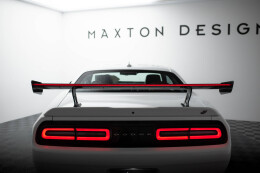 Carbon Heck Spoiler Heckflügel + LED für Dodge Challenger Mk3