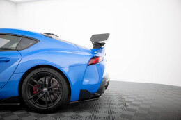 Carbon Heck Spoiler Heckflügel mit Schwan Halterung + LED passend für Toyota Supra Mk5