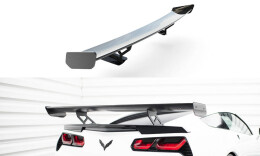 Carbon Heck Spoiler Heckflügel Standfuß Innen passend für Chevrolet Corvette Stingray / Grand Sport C7