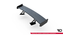 Carbon Heck Spoiler Heckflügel Standfuß Innen + LED passend für Chevrolet Corvette Stingray / Grand Sport C7