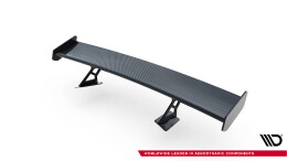 Carbon Heck Spoiler Heckflügel Standfuß Innen + LED passend für Chevrolet Corvette Stingray / Grand Sport C7