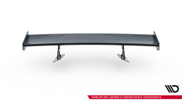 Carbon Heck Spoiler Heckflügel Standfuß Innen + LED passend für Chevrolet Corvette Stingray / Grand Sport C7