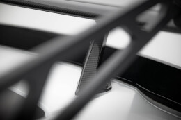 Carbon Heck Spoiler Heckflügel mit Schwan Halterung passend für Chevrolet Corvette Stingray / Grand Sport C7