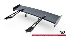 Carbon Heck Spoiler Heckflügel mit Schwan Halterung passend für Chevrolet Corvette Stingray / Grand Sport C7