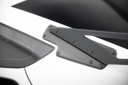 Carbon Heck Spoiler Heckflügel mit Schwan Halterung passend für Chevrolet Corvette Stingray / Grand Sport C7