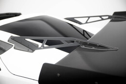 Carbon Heck Spoiler Heckflügel mit Schwan Halterung passend für Chevrolet Corvette Stingray / Grand Sport C7