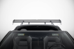 Carbon Heck Spoiler Heckflügel mit Schwan Halterung passend für Chevrolet Corvette Stingray / Grand Sport C7