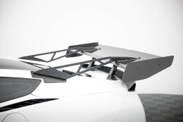 Carbon Heck Spoiler Heckflügel mit Schwan Halterung + LED passend für Chevrolet Corvette Stingray / Grand Sport C7