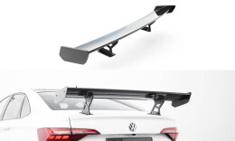 Carbon Spoiler With Internal Brackets Uprights  VW Jetta...
