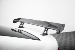 Carbon Heck Spoiler Heckflügel Standfuß Innen + LED für Volkswagen Jetta GLI Mk7