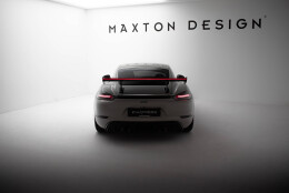 Carbon Heck Spoiler Heckflügel Standfuß Innen V.1 + LED passend für Porsche 718 Cayman 982c