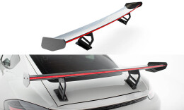 Carbon Spoiler With Internal Brackets Uprights V.2 + LED...