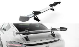 Carbon Spoiler With Upper Swan Mounting  V.1 Porsche 718...