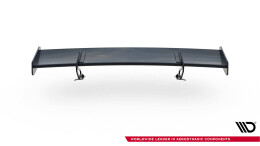 Carbon Heck Spoiler Heckflügel mit Schwan Halterung V.2 passend für Porsche 718 Cayman 982c