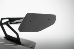 Carbon Heck Spoiler Heckflügel mit Schwan Halterung V.2 + LED passend für Porsche 718 Cayman 982c