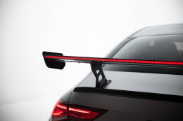 Carbon Heck Spoiler Heckflügel Standfuß Innen + LED passend für Mercedes-Benz CLA Coupe C118 / C118 Facelift