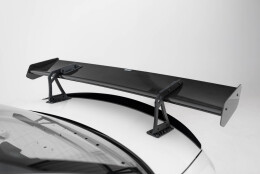 Carbon Heck Spoiler Heckflügel mit Schwan Halterung passend für BMW 1er M E82