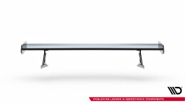 Carbon Spoiler With External Brackets Uprights  Toyota GR86 / Subaru BRZ Mk2