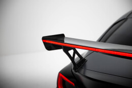 Carbon Heck Spoiler Heckflügel Standfuß Außen + LED passend für Toyota GR86 / Subaru BRZ Mk2
