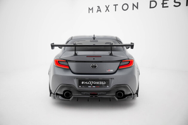 Carbon Heck Spoiler Heckflügel mit Schwan Halterung passend für Toyota GR86 / Subaru BRZ Mk2