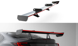 Carbon Heck Spoiler Heckflügel mit Schwan Halterung...