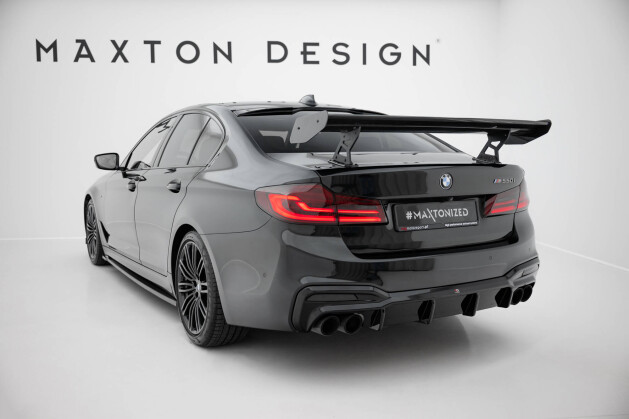Carbon Heck Spoiler Heckflügel Standfuß Innen passend für BMW 5er / M5 Limousine G30 / F90