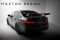Carbon Heck Spoiler Heckflügel Standfuß Innen + LED passend für BMW 5er / M5 Limousine G30 / F90