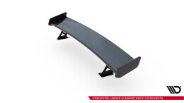 Carbon Heck Spoiler Heckflügel Standfuß Außen passend für Audi A3 / A3 S-Line / S3 / RS3 Limousine 8V / 8V FL