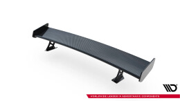 Carbon Heck Spoiler Heckflügel Standfuß Außen passend für Audi A3 / A3 S-Line / S3 / RS3 Limousine 8V / 8V FL