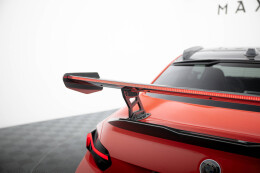 Carbon Heck Spoiler Heckflügel Standfuß Innen + LED passend für BMW M2 G87