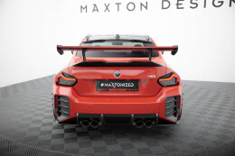 Carbon Heck Spoiler Heckflügel Standfuß Innen + LED passend für BMW M2 G87
