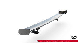 Carbon Heck Spoiler Heckflügel Standfuß Außen V.2 passend für Audi A5 / A5 S-Line / S5 / RS5 Coupe F5 / F5 Facelift