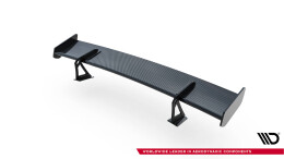 Carbon Heck Spoiler Heckflügel mit Schwan Halterung für Audi A5 / A5 S-Line / S5 / RS5 Coupe F5 / F5 Facelift